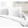 Image de LOVELY HOME Lot de 2 Taies dOreillers 100% coton 63x63 cm blanc