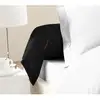 Image de Lovely Home Lot De 2 Taies De Traversin 100% Coton 85x185 Cm Noir