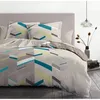 Image de Parure De Couette Marco - 3 Pcs - 260 X 240 - 100% Coton 57 Fils - Taupe