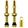 Image de Valves tubeless Muc-Off V2 or (paire)- 44mm