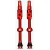 Image de Valves - Tubeless - Big Bore Lite - Rouge - XL - Pour gonflage maximal - Vélo - VTT - Muc-Off