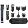 Image de Remington PG6000 Tondeuse Multifonction Graphite Series Lâmes Auto Affutées 4 Têtes Interchangeables Guides de Coupe Etanche