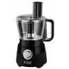 Image de Robot multifonction - russell hobbs - matte black 24732-56 - 600 w - bol 2,5 l - lames inox - disque réversible - noir mat