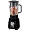 Image de Blender - RUSSELL HOBBS - Matte Black 24722-56 - 650 W - Noir mat - Bol verre 15 L - 2 vitesses + pulse
