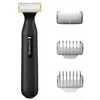Image de Tondeuse à barbe - HG - HG1000 - Noir - Autonomie 10h - Recharge USB-C