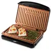 Image de George foreman - grille-viande 1300w noir 25811-56 - fit grill cuivre