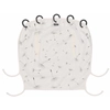 Image de Dooky 1026601 Couvre-jambe De Poussette Pour Bébé Housse De Protection Solaire Coton Blanc