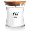 Image de Bougie parfumée Teck blanc, Woodwick Petit Modèle - Woodwick