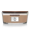 Image de Woodwick Cashmere Bougie En Cire Ellipse Mûre, Cèdre, Fruité, Gingembre, Orris, Poire, Baie Rose, Coing, Bois De Santal,