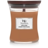 Image de Woodwick Santal Myrhh Bougie En Cire Cylindre Ambre, Citron, Bois Marron 1 Pièce(s)