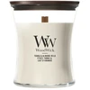 Image de Bougie parfumée Tonka & Lait d'Amande, Woodwick Moyen Modèle - Woodwick