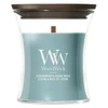 Image de Bougie parfumée Écume & Bois de Cèdre, Woodwick Petit Modèle - Woodwick