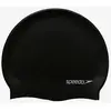 Image de Bonnet de natation Speedo Pain Flat Silicone noir