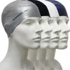 Image de Bonnet de natation - SPEEDO - Plain Flat Silicone Cap - Bleu - Confortable et ajustable