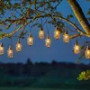 Image de Guirlande solaire Anglia 365 avec 10 lampions ampoule leds vintage 20 lumens