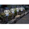 Image de Pack De 4 Balises Solaires Verre Crystal -