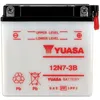 Image de YUASA - Batterie Moto 12V Avec Entretien Sans Pack Acide 12N7-3B / 12N73B