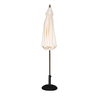 Image de Parasol De Terrasse Écru Professionnel À Poulie Diamètre 3 M - Bolero
