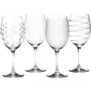 Image de Verres À Vin Rouge Mikasa En Verre Cristal Set De 4 Clair 685 Ml