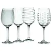 Image de Verres À Vin Mikasa 4 Pack 450 Ml Motifs Gravés