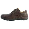 Image de Basket Cuir Clarks Nature Three - Acajou
