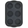Image de Moule 6 Mini Tartelettes 28 X 18 Cm Silicone Fibre De Verre