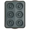 Image de Moule 6 donuts - ZENKER - 36 x 26 cm - Silicone fibre de verre - Noir
