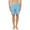 Image de Maillot de bain long style bermuda pour homme HM800029-Turquoise