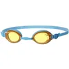 Image de Speedo Lunettes de natation junior Jet V2   Bleu/Orange verres UV anti-buée pont de nez réglable