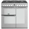 Image de Stoves - piano de cuisson mixte 172l 5 feux inox psters90dfss - sterling s 90 dft PSTERS90DFSS