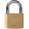 Image de Cadenas laiton - YALE - Y110B/60/132/1 - 60 mm - Anse acier cémenté - 3 clés - Pour trappes daccès chaînes échelles portails