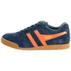 Image de Baskets - GOLA - Harrier Suede - Suède - Bleu - Lacets