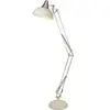 Image de Searchlight goliath lampadaire de travail en métal chromé et crème