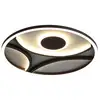 Image de Searchlight zendisc plafonnier led intégré, noir mat 20 w 3000 k