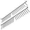 Image de Inserts de panier inférieur (pour assiettes) dorigine Lave-vaisselle 00443403 SIEMENS BOSCH NEFF GAGGENAU VIVA CONSTRUCTA BAL