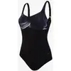Image de Maillot de bain Speedo ContourLustre Printed noir blanc femme - 40