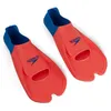 Image de Palmes dentraînement Speedo Training Fin - silicone fluo tangerine/pool blue - taille 44/46