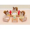 Image de Le canapé 2 fauteuils et table basse - Sylvanian Families - 4464