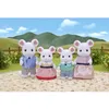 Image de Figurine Famille Souris Marshmallow Sylvanian - SYLVANIAN FAMILIES - 5308 - Articulée et Habillée - Mixte
