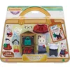Image de SYLVANIAN FAMILIES - La valisette de mode et grande soeur chat bicolore