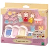 Image de Figurine les triplés lapin chocolat et accessoires puériculture SYLVANIAN FAMILIES