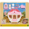 Image de SYLVANIAN FAMILIES - Le carrosse royal - Bébé lapin chocolat - Terrasse - Jouet Enfant Fille - LA FETE FORAINE