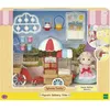 Image de Figurine miniature - SYLVANIAN FAMILIES - La maman mouton et son stand de popcorn