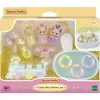 Image de Les triplés Lapin Crème et accessoires de bain - Sylvanian Families - 5707