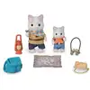 Image de Figurines Articulées - Fils Et Bébé Chat Latté - Aventure En Foret Secrete