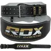 Image de Ceinture d'haltérophilie en cuir RDX 4" Noir WBS-4FB