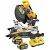 Image de Scie à onglets 305 mm XR 54V Brushless - DEWALT - avec 2 batteries Flexvolt 54V 3.0Ah - chargeur - DCS781X2-QW