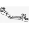 Image de Adaptateur de frein Hope 160 y 203 mm pour frein avant ou arrière Post Mount noir