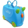 Image de Trunki Valise à Roulettes pour Enfants et Bagages à Main pour Enfants : Valise à Roulettes Terrance (Bleu)