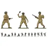 Image de Figurines - AIRFIX - Vintage Classics - WWII U.S. Paratroops - Échelle 1/72 - 14 pièces